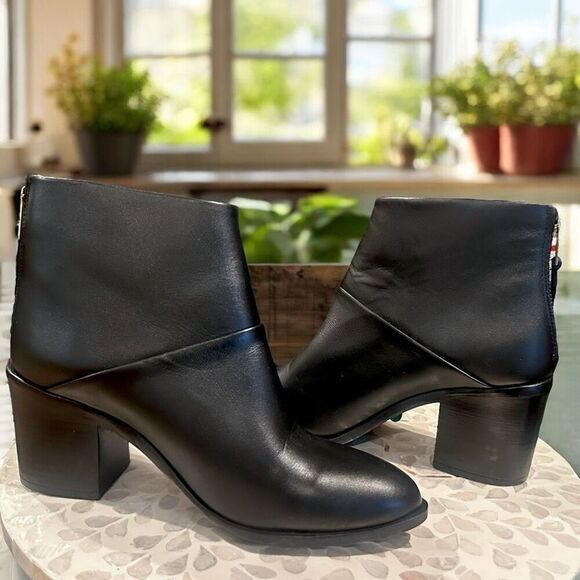 NISOLO $250 Anthropologie Dari Leather Bootie Boot 2.0 - Picture 9 of 12